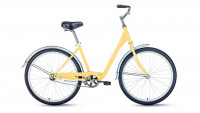 велосипед FORWARD GRACE 26 1.0 (26" 1 ск. рост 17") 2019-2020, бежевый