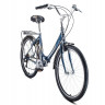 Велосипед FORWARD SEVILLA 26 2.0 (26" 6 ск. рост. 18.5" скл.) 2022, серый/серебристый