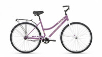 Велосипед ALTAIR CITY 28 low (28" 1 ск. рост 19") 2020-2021, фиолетовый/белый