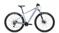 Велосипед FORMAT 1413 27.5 (27,5" 18 ск. рост L) 2020-2021, серый матовый