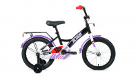 Велосипед ALTAIR KIDS 16 (16" 1 ск.) 2020-2021, черный/белый  УЦ