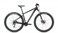 Велосипед FORMAT 1413 27.5 (27,5" 18 ск. рост L) 2020-2021, черный