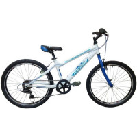 велосипед FORWARD RACING 24 HT 1.0 (24'' 18 cк) белый