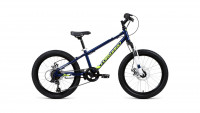 велосипед FORWARD UNIT PRO 20 disc (20" 6 ск. рост 10.5") 2019-2020, синий