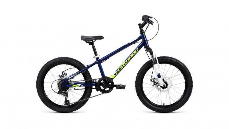 велосипед FORWARD UNIT PRO 20 disc (20" 6 ск. рост 10.5") 2019-2020, синий