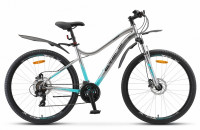STELS Велосипед Miss-7100 D 27.5" V010 ( 16" Хром)