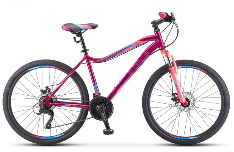 Велосипед STELS Miss-5000 D 26" (18" Вишнёвый/розовый) V020