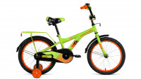 велосипед FORWARD CROCKY 18 (18" 1 ск.) 2019-2020, зеленый/оранжевый