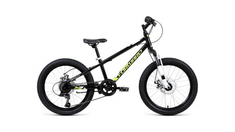велосипед FORWARD UNIT PRO 20 disc (20" 6 ск. рост 10.5") 2019-2020, черный