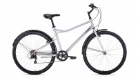Велосипед FORWARD PARMA 28 (28" 7 ск. рост. 19") 2022, серый/черный