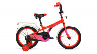 Велосипед FORWARD CROCKY 16 (16" 1 ск.) 2022, красный/фиолетовый