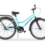 Велосипед SPORTRIDE CITY 26 (1 ск., рост OS) бирюзовый 2025