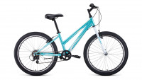велосипед FORWARD IRIS 24 1.0 (24" 6 ск. рост 13") 2019-2020, мятный
