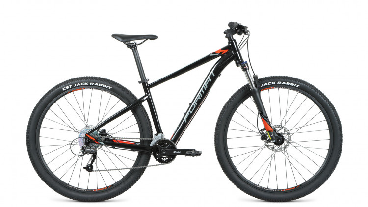 Велосипед FORMAT 1413 29 (29" 18 ск. рост L) 2020-2021, черный