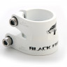 Хомут VZ-B11C-010, для подседельного столбика AL-6061, ф27.2/31.8, 38g, белый, VENZO
