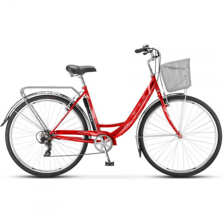 STELS Велосипед Navigator-395, 7-sp, 28" Z010 (20" Красный)