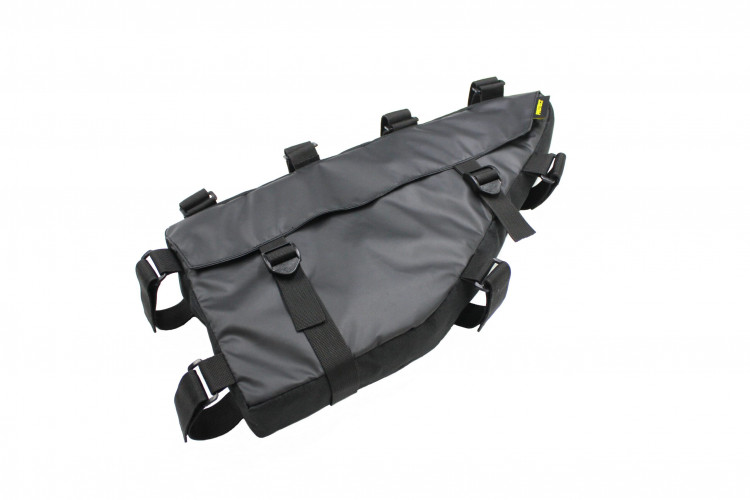 Велосумка под раму, серия Bikepacking, р-р 46х24х6 см, цвет черный, PROTECT™
