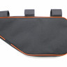 Велосумка под раму, р-р 41х20х5 см, цвет черный/оранжевый, PROTECT™