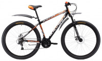 Велосипед Black One Onix Trail 29 D Alloy  алюм. 21 ск. черно-красный 18"