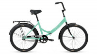 Велосипед ALTAIR CITY 24 FR (24" 1 ск. рост. 16" скл.) 2023, мятный/серый УЦ