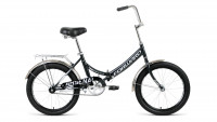 Велосипед FORWARD ARSENAL 20 1.0 (20" 1 ск. рост 14" скл.) 2020-2021, черный/серый, RBKW1YF01011