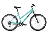 Велосипед ALTAIR MTB HT 26 low (26" 6 ск. рост. 15") 2022, мятный/черный