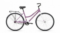 Велосипед ALTAIR CITY 28 LOW (28" 1 ск. рост. 19") 2023, фиолетовый/белый УЦ