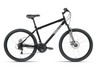 Велосипед ALTAIR MTB HT 26 2.0 D (26" 21 ск. рост. 17") 2022, черный/серый УЦ