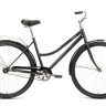 Велосипед FORWARD TALICA 28 1.0 (28" 1 ск. рост. 19") 2022, черный/белый