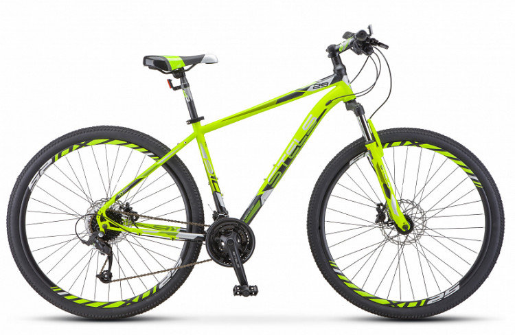 Велосипед STELS Navigator-910 D 29" (16.5", 24 ск., Лайм/чёрный) V010