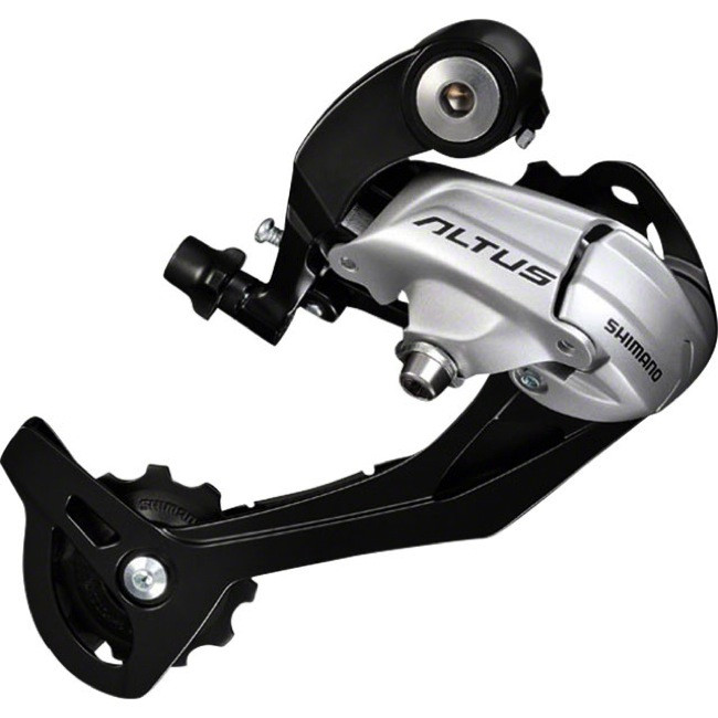 Переключатель задний, M370, ALTUS, 9 ск., 34 - 11, под петух, SHIMANO