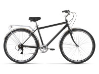 Велосипед FORWARD DORTMUND 28 2.0 (28" 7 ск. рост. 19") 2022, темно-серый/бронзовый