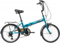Велосипед Novatrack складной TG-20 CLASSIC 3.1_S синий 20"