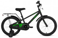 Велосипед FORWARD METEOR 18 (18" 1 ск.) 2023, черный