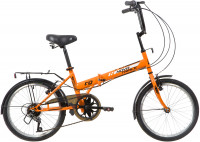 Велосипед Novatrack TG-20 CLASSIC 3.1 складной, оранжевый, 20"