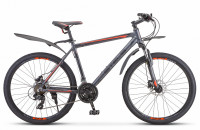 Велосипед STELS Navigator-620 D 26" (Рост 14", 21 ск.,  Антрацитовый) V010