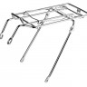 Багажник 16" YJ16I-105, сталь, крепление за перья задней вилки, хром