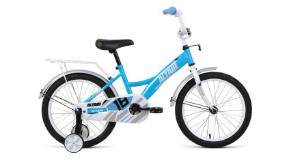 велосипед ALTAIR KIDS 18 (18" 1 ск.) 2019-2020, бирюзовый/белый