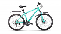 велосипед FORWARD HARDI 26 2.0 disc (26" 21ск рост 17'') мятный 2019