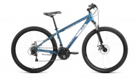 Велосипед AL 27,5 D (27,5" 21 ск. рост. 15") 2022, темно-синий/серебристый
