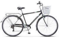 Велосипед STELS Navigator-350 V 28" (20", 7 ск., черный) Z010 с корзинкой