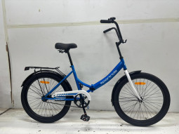 Велосипед SPORTRIDE CITY 24 (1 ск., рост OS) голубой 2026