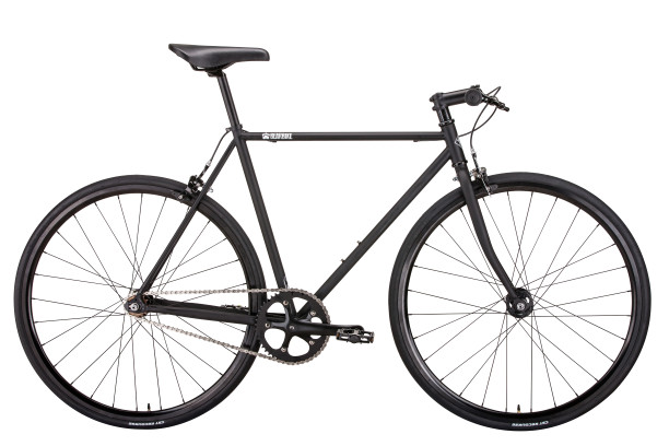 Велосипед BEARBIKE Madrid (700C 1 ск. рост 540 мм) 2020-2021, черный матовый