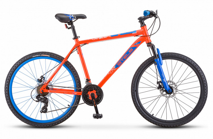 Велосипед STELS Navigator-500 D 26" (20" Красный/синий) F020