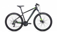 Велосипед FORMAT 1415 29 (29" 21 ск. рост M) 2020-2021, черный матовый